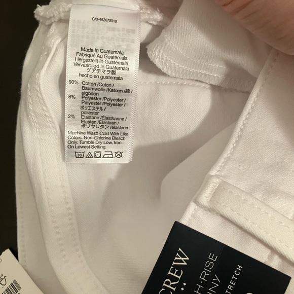 J. Crew Factory 10" high-rise skinny jean in signature stretch NWT Size 28 - Picture 9 of 13